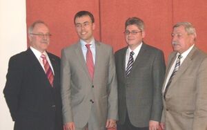 G.Gaiser,N.Schmid,T.Frommann,E.Haug (v.l.n.r.)
