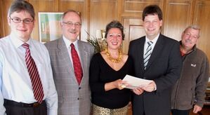 T. Frommann, G. Gaiser, R. Gradistanac, J. Osswald, E. Haug (V.l.)