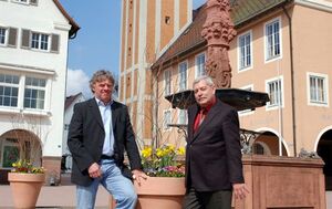 SPD-Stadträte Günter Braun & Eberhard Haug (v.l.)