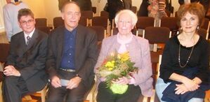 Tobias Frommann (links) mit Familie Hertel