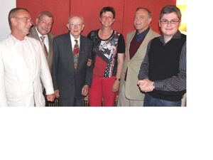 (W. Weisser, E. Haug, F. Fsicher, S. Esken, E. Hertel, T. Frommann v.l.n.r)
