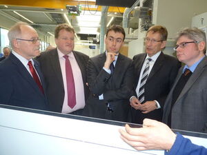 G. Gaiser, A. Lipp, N. Schmid, H. Bender, T. Frommann (v.l.n.r.)