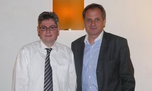 Tobias Frommann und Reinhold Gall, Mdl (v.l.n.r)