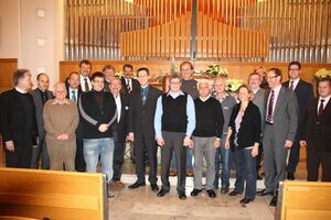 Mitglieder des SPD-Ortsvereins wurden bei ihrem Informationsbesuch in der Neuapostolischen Kirche freundlich empfangen