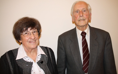 Die Preisträger: Christa Becker und Hans Gohr