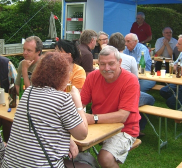 Die Gäste genossen den herrlichen Sommertag