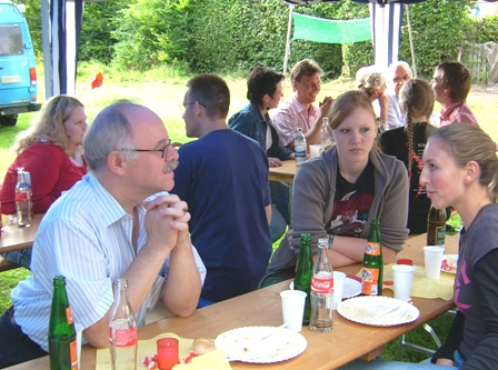 Auch SPD-Kreischef Gerhard Gaiser war zu Gast