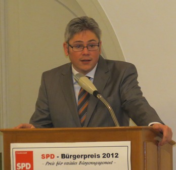 SPD-Vorsitzender Tobias Frommann