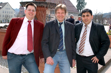 Jürgen Vejmelka, Volker Schmitz, Süleyman Barkin